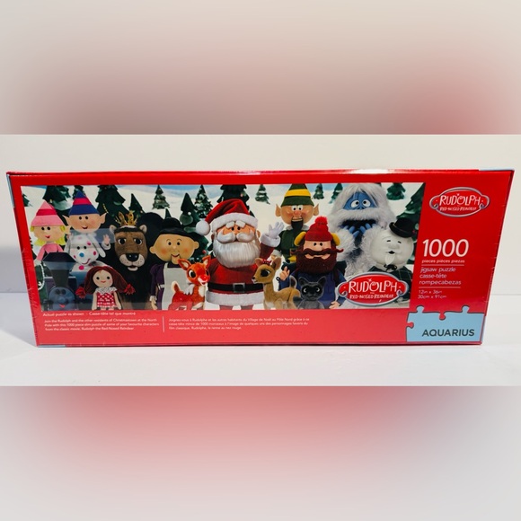 Rudolph the Red-Nosed Reindeer Jigsaw Puzzle NIB - Picture 2 of 7